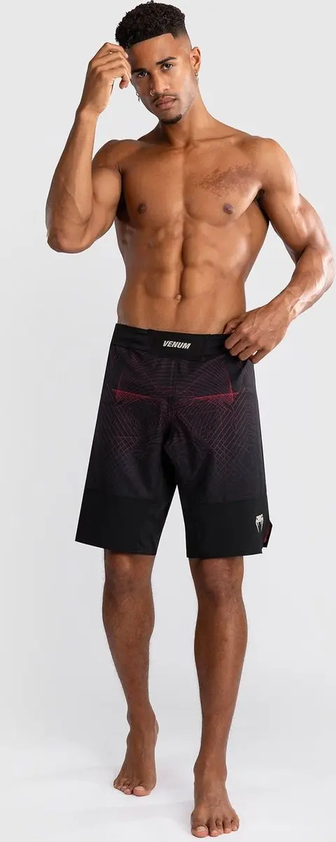 Venum G-Fit Air Fight Shorts - M - Deep Black Fire Red