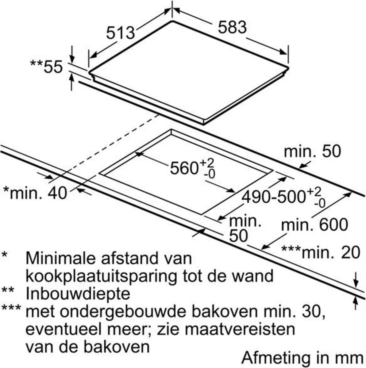 Siemens iQ700 EX645FXC1E Inductiekookplaat 60cm - 4 Zones - Zwart/Roestvrijstaal