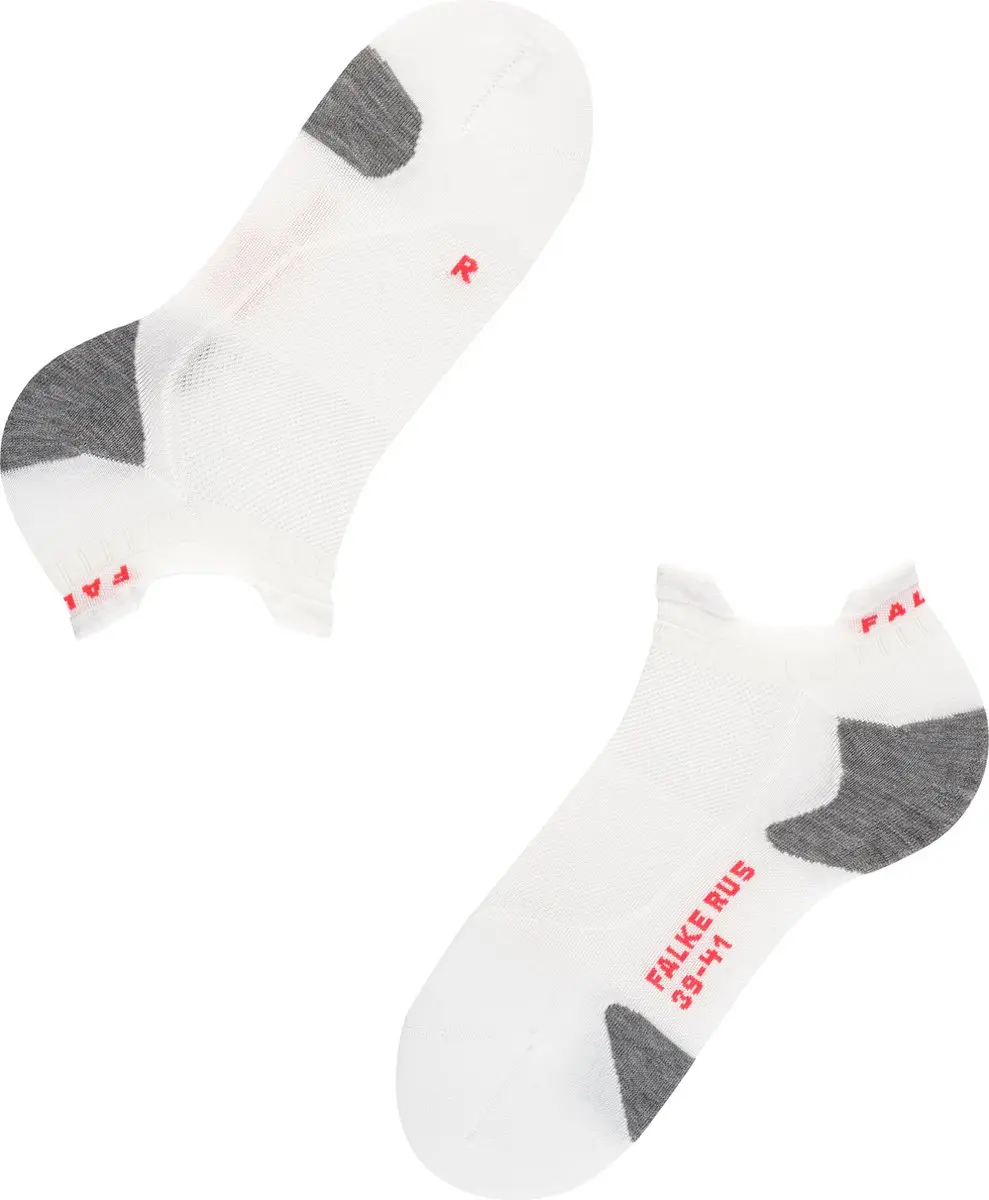 Falke RU5 Race Invisible Anti-Blaar Sokken Heren - Wit - afbeelding 6 van 6
