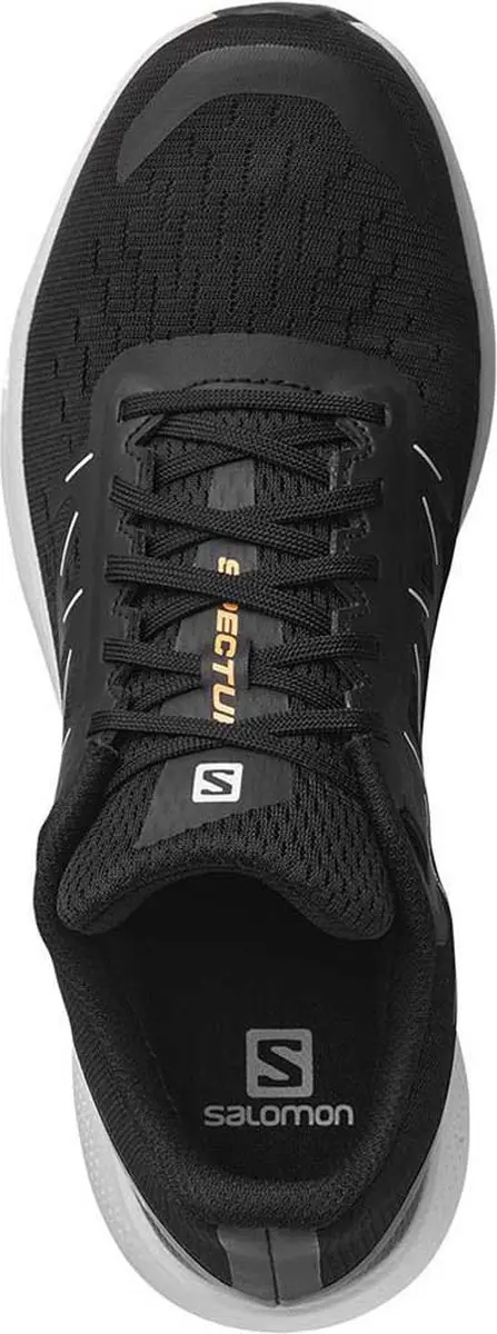 Salomon Spectur Hardloopschoenen - 44 2/3 - Zwart/Wit/Blazing Orange