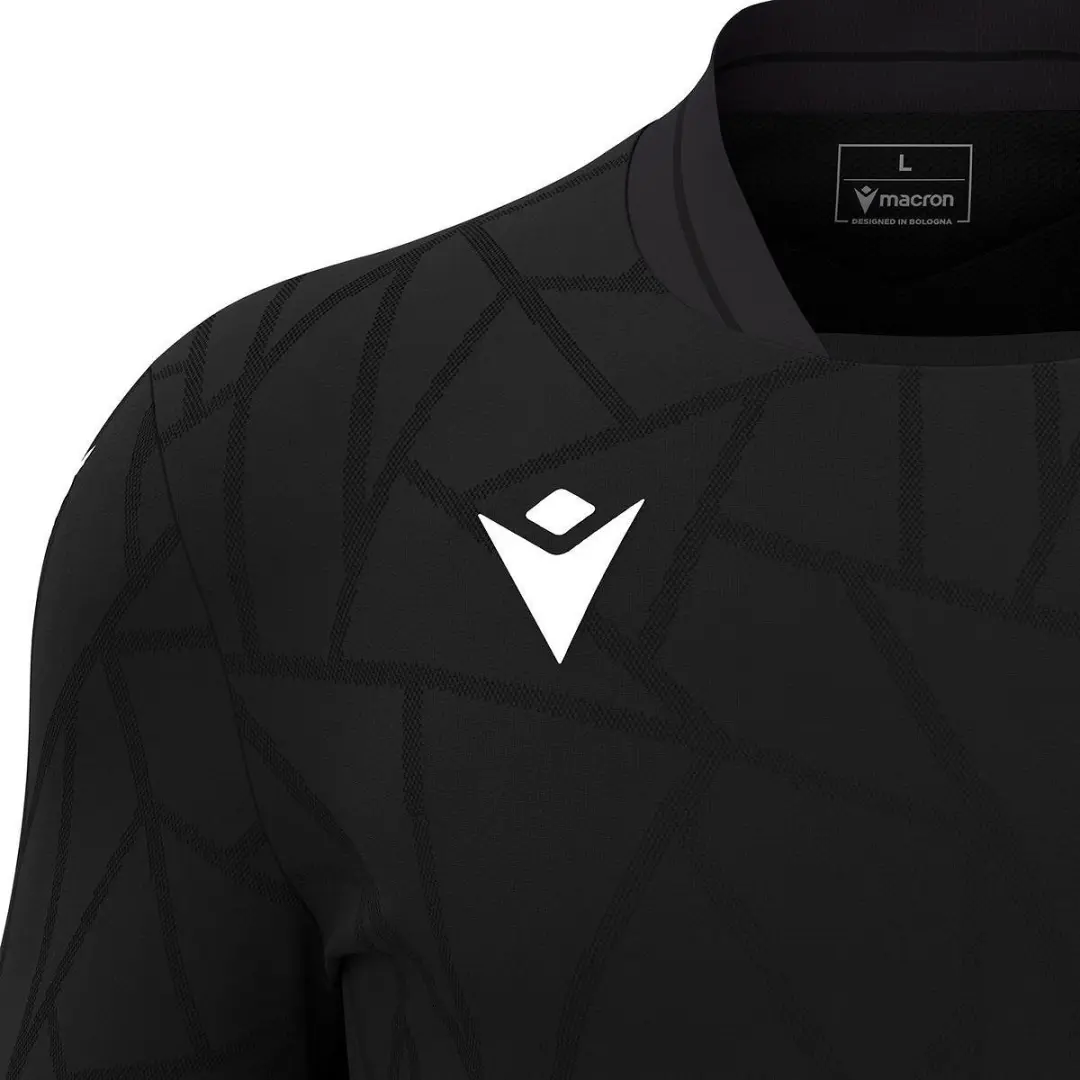 Macron Cerberus Shirt Korte Mouw Heren - XL - Zwart - afbeelding 6 van 6
