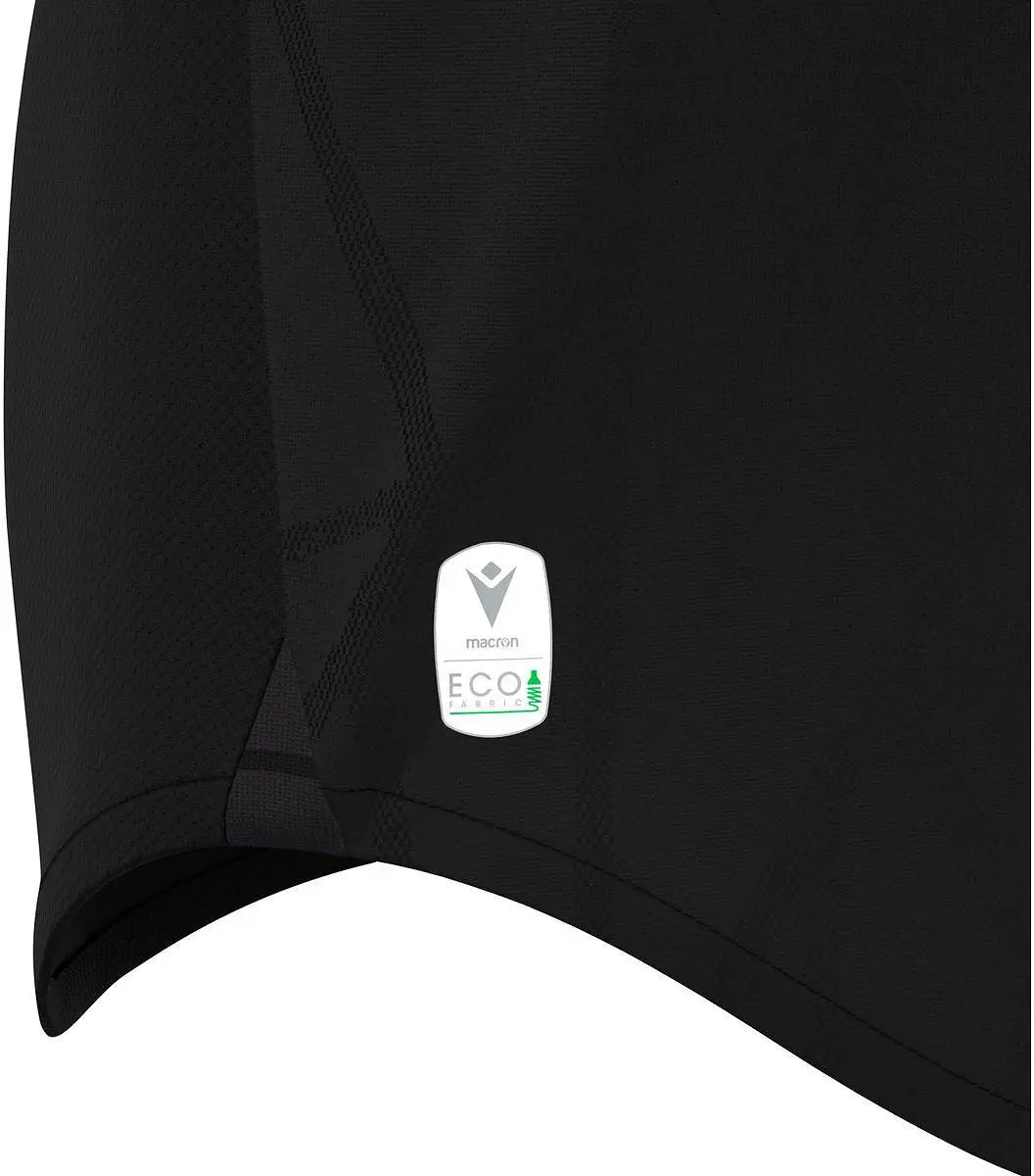 Macron Cerberus Shirt Korte Mouw Heren - XL - Zwart