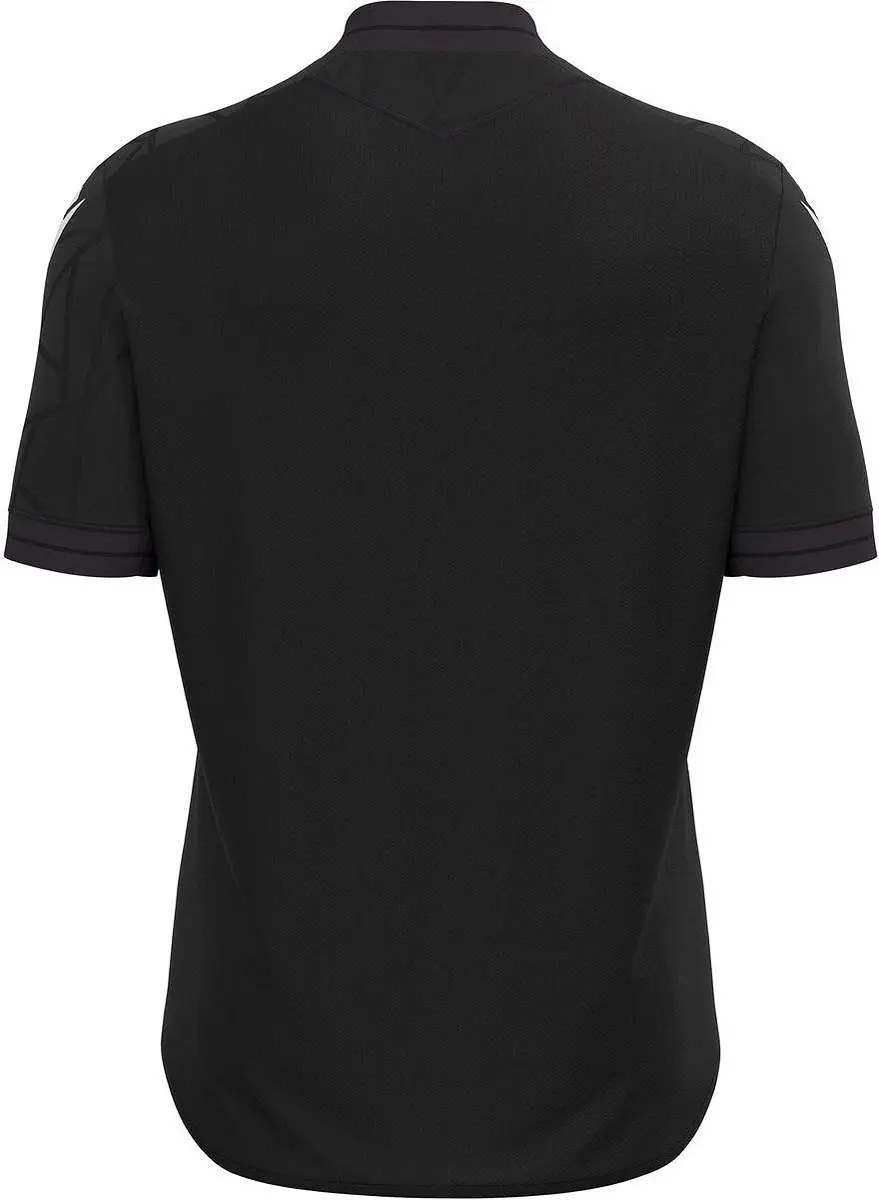 Macron Cerberus Shirt Korte Mouw Heren - XL - Zwart
