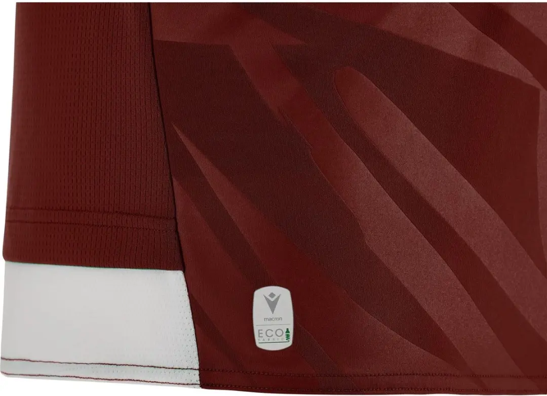 Macron Themis Eco Shirt Heren - Bordeaux/Wit XL