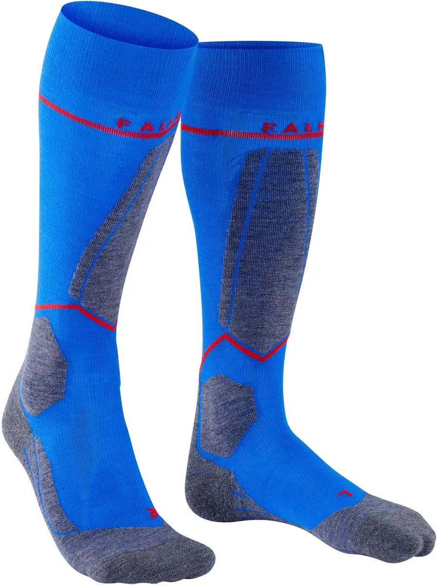 Falke SK4 Compressie Skisokken Heren - Blauw 39-41