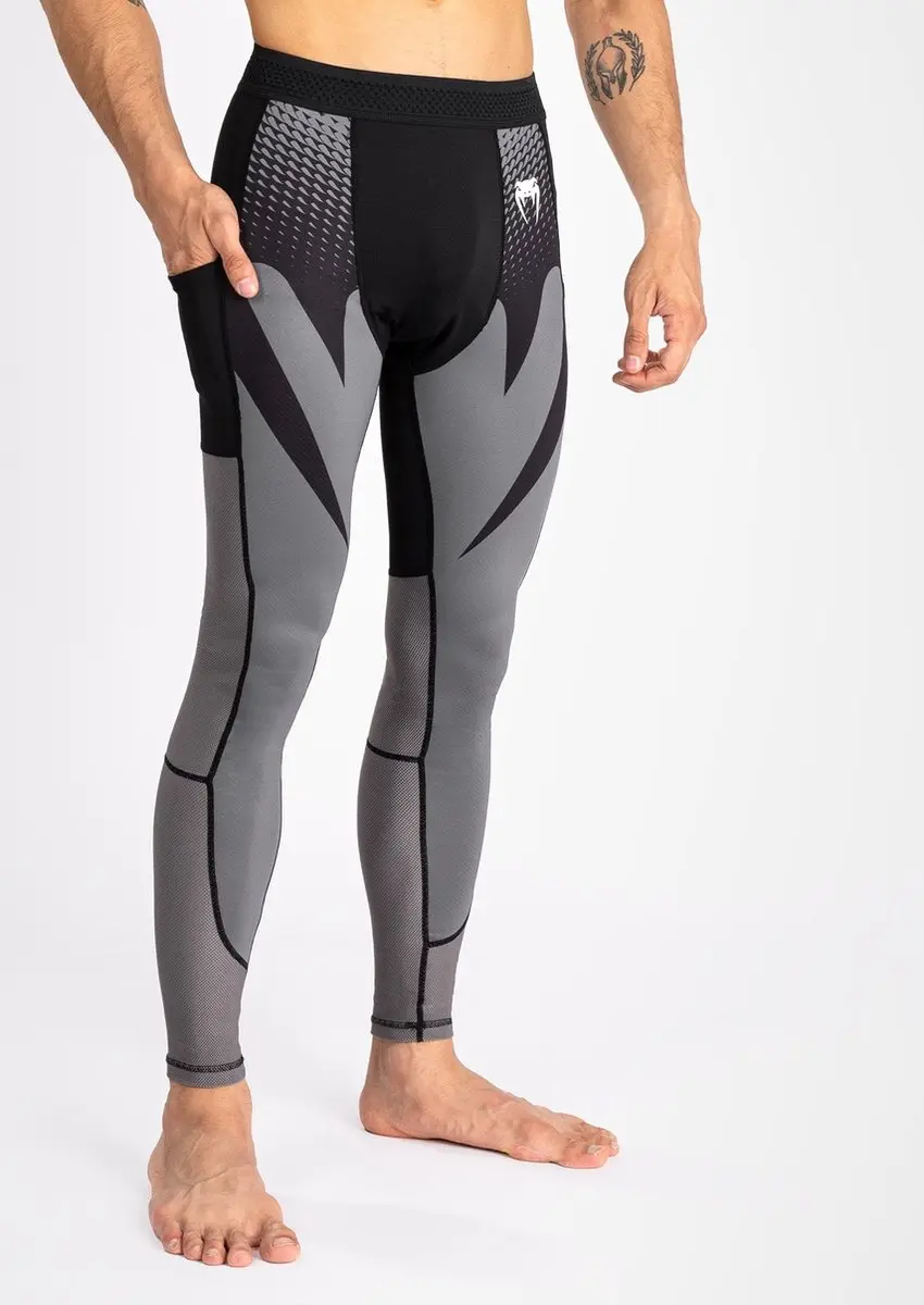 Venum Attack Sportlegging XL - Zwart/Grijs