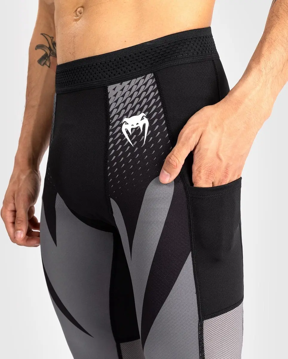 Venum Attack Sportlegging XL - Zwart/Grijs