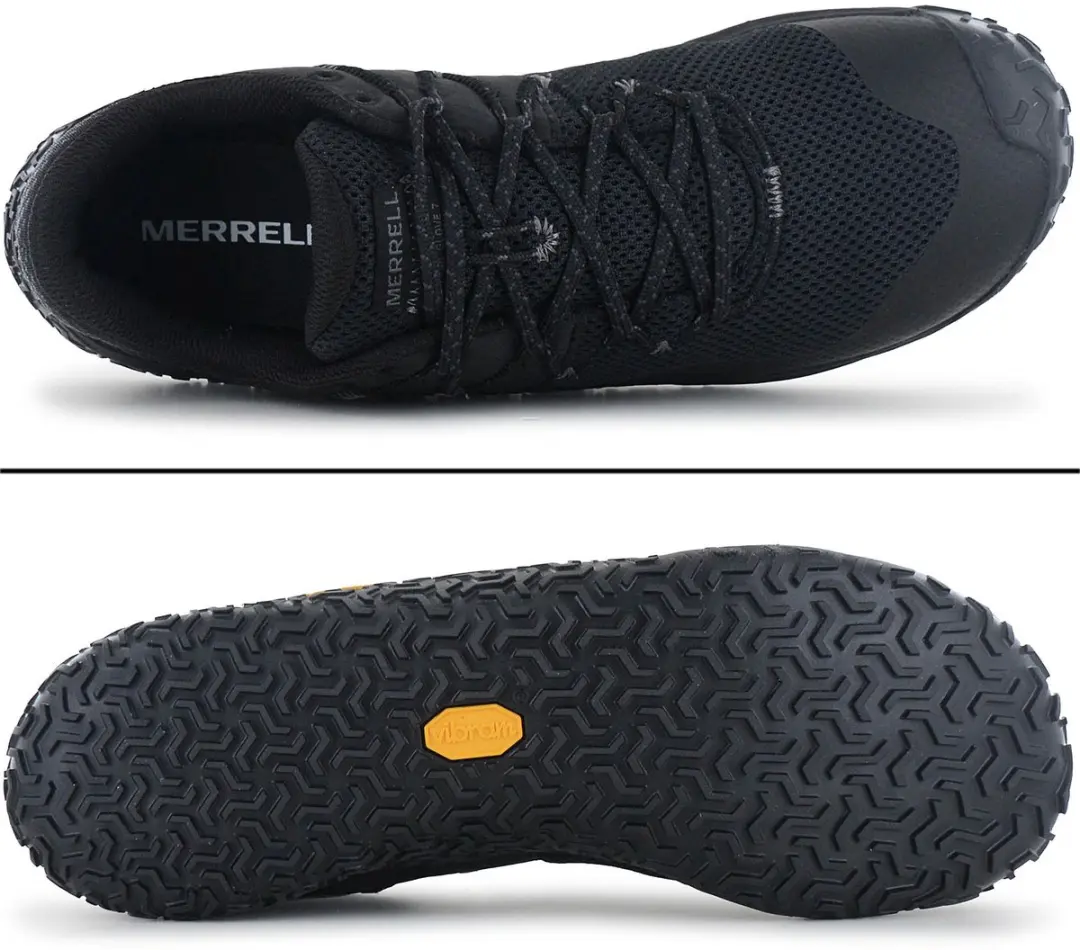 Merrell Trail Glove 7 Heren Barefoot Wandelschoenen - Zwart