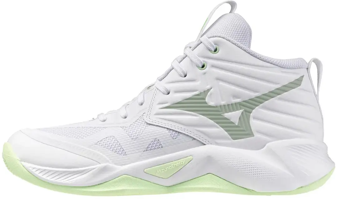 Mizuno Wave Momentum Pro Mid Dames Sportschoenen 36.5 - Wit