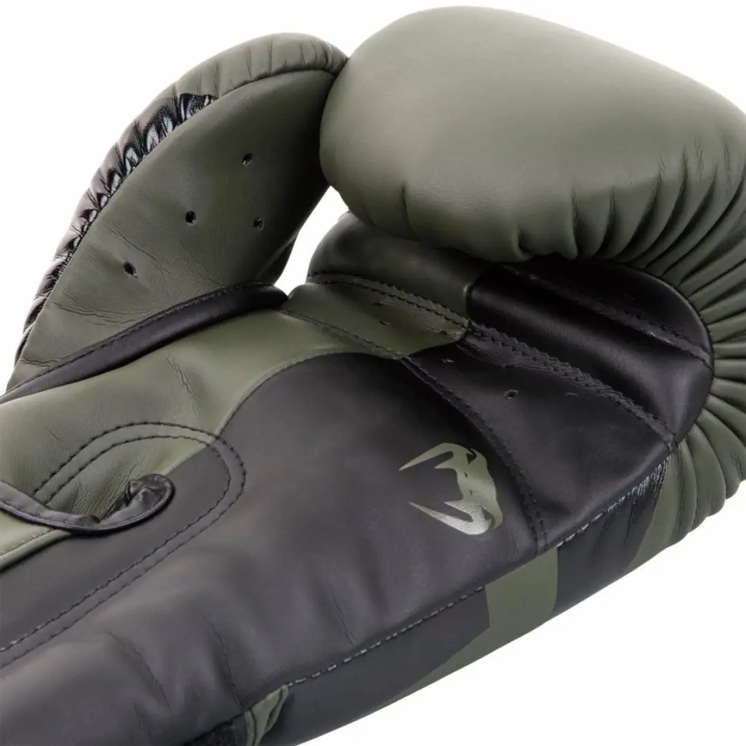 Venum Elite Bokshandschoenen 10 oz - Khaki/Zwart - afbeelding 6 van 6