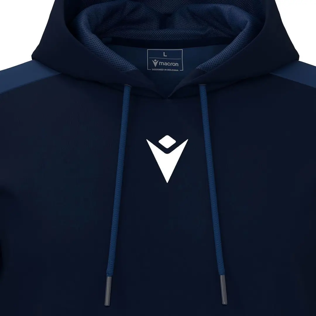 Macron Horn Sweater Met Kap Heren - Marine M
