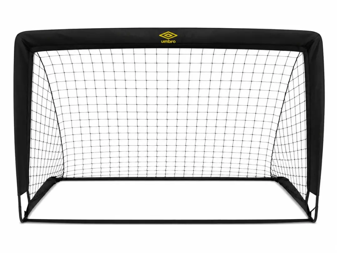 Umbro Pop-Up Voetbaldoel Set 2x - 120x90cm - Zwart