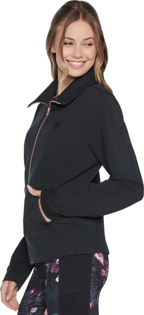Skechers Hoodless Hoodie WJA288-BLK - Zwart