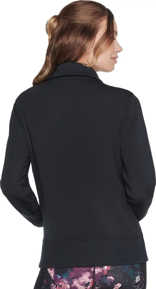 Skechers Hoodless Hoodie WJA288-BLK - Zwart
