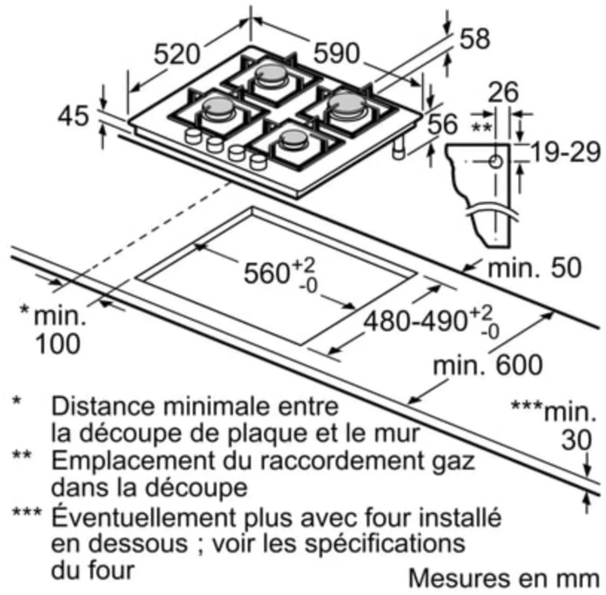 Bosch PPP6A6I40 Inductiekookplaat 7500W - 4 Zones - Zwart - afbeelding 6 van 6