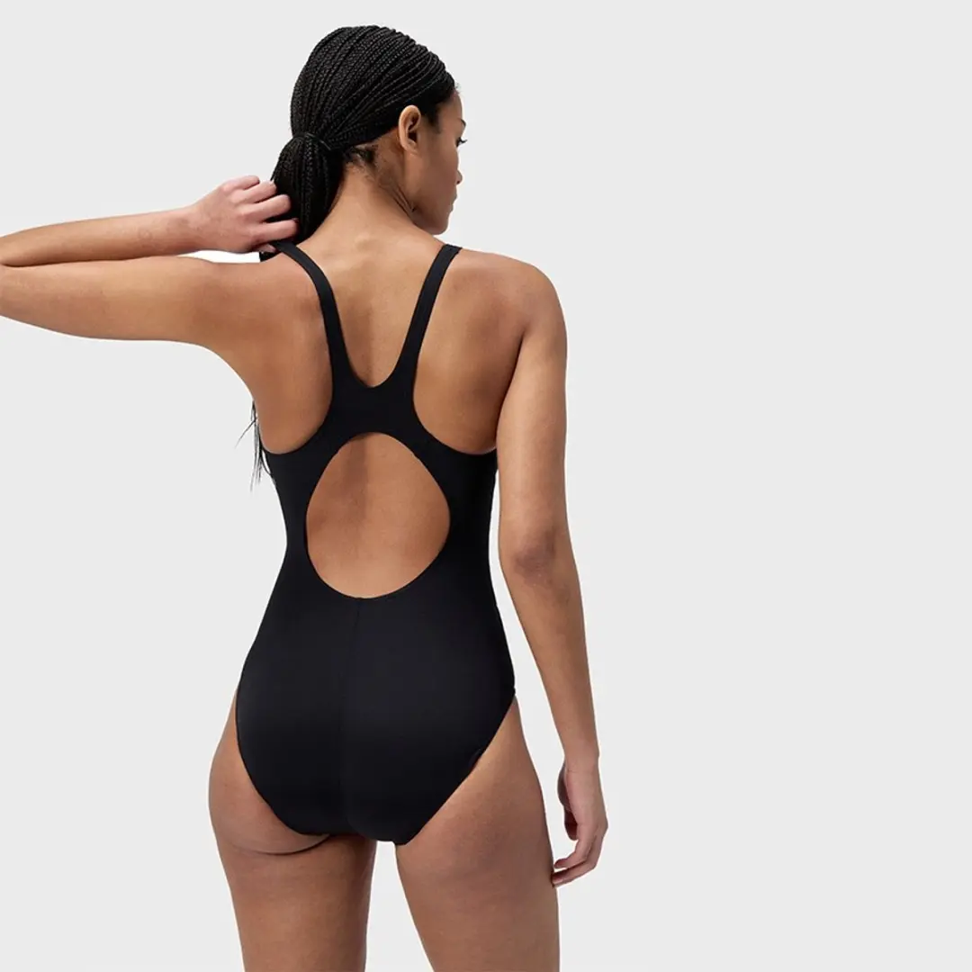 Speedo END+ Hyper Boom Placement Muscleback Badpak Dames - 42 - Zwart/Aqua