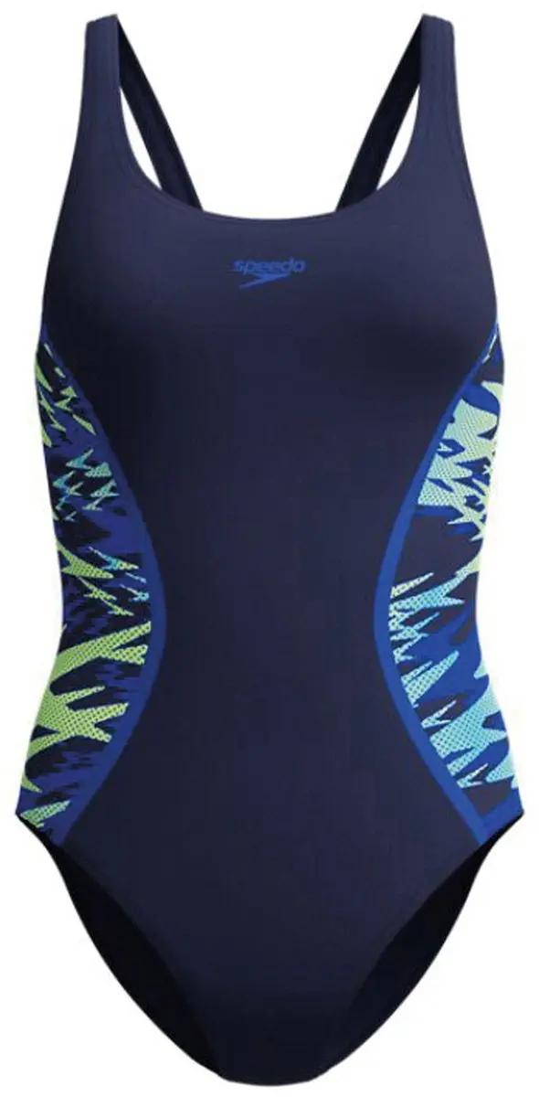 Speedo Hyperboom Muscleback Dames Sportbadpak 38 - Marine