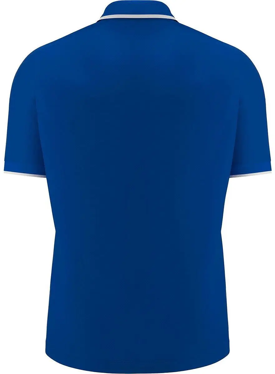 Macron Glory Aulos Polo Heren Royal - 4XL - afbeelding 6 van 6