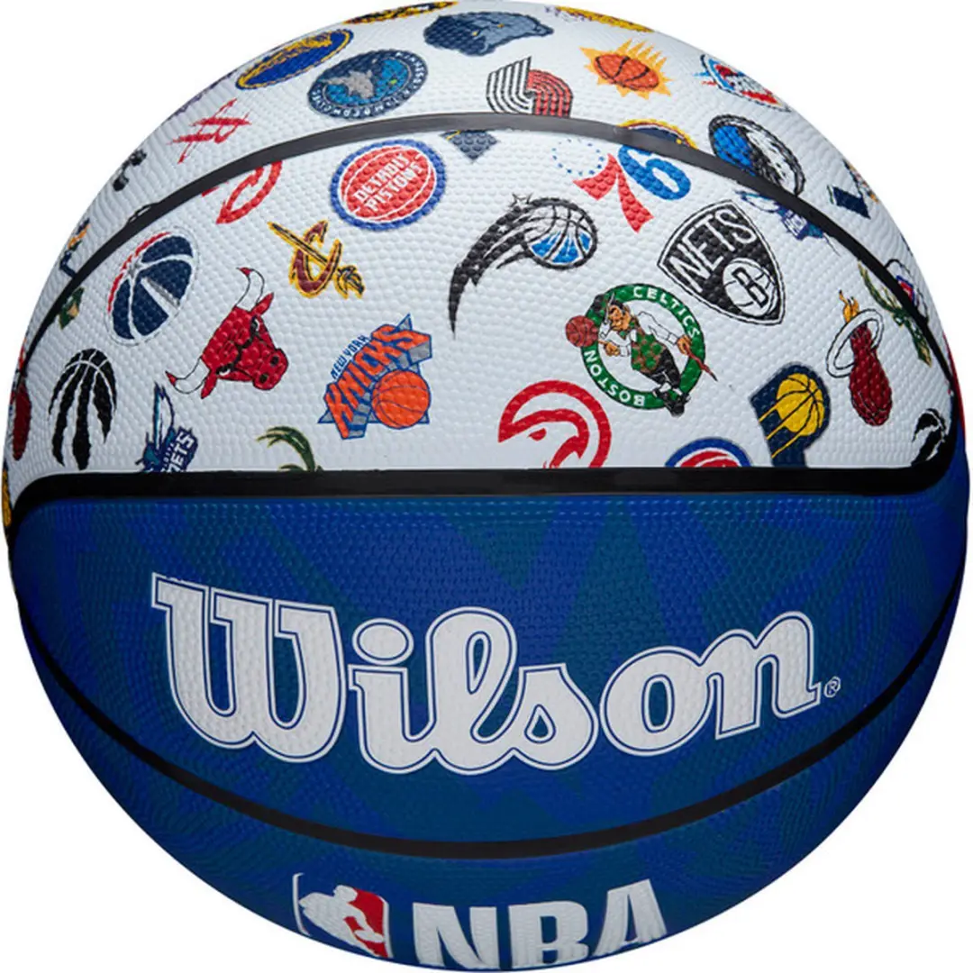 Wilson NBA Tribute Basketball Maat 7 - Multikleur - afbeelding 6 van 6