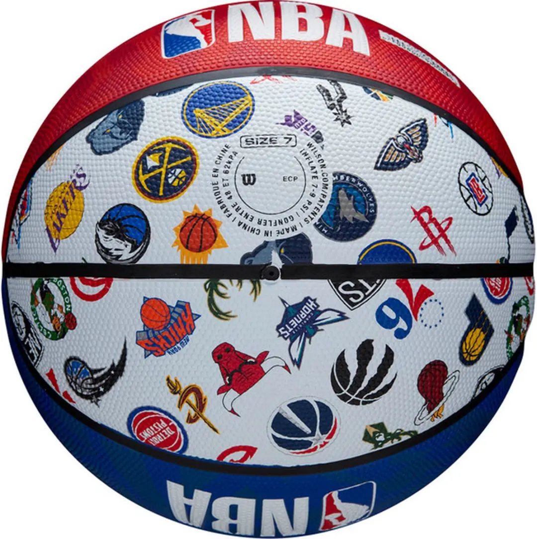 Wilson NBA Tribute Basketball Maat 7 - Multikleur