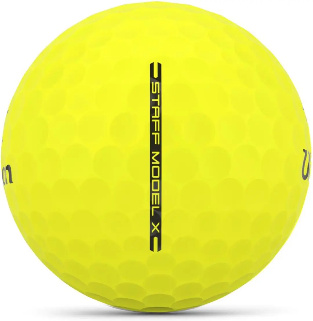 Wilson Staff Model X Golfballen Geel - 12 Stuks