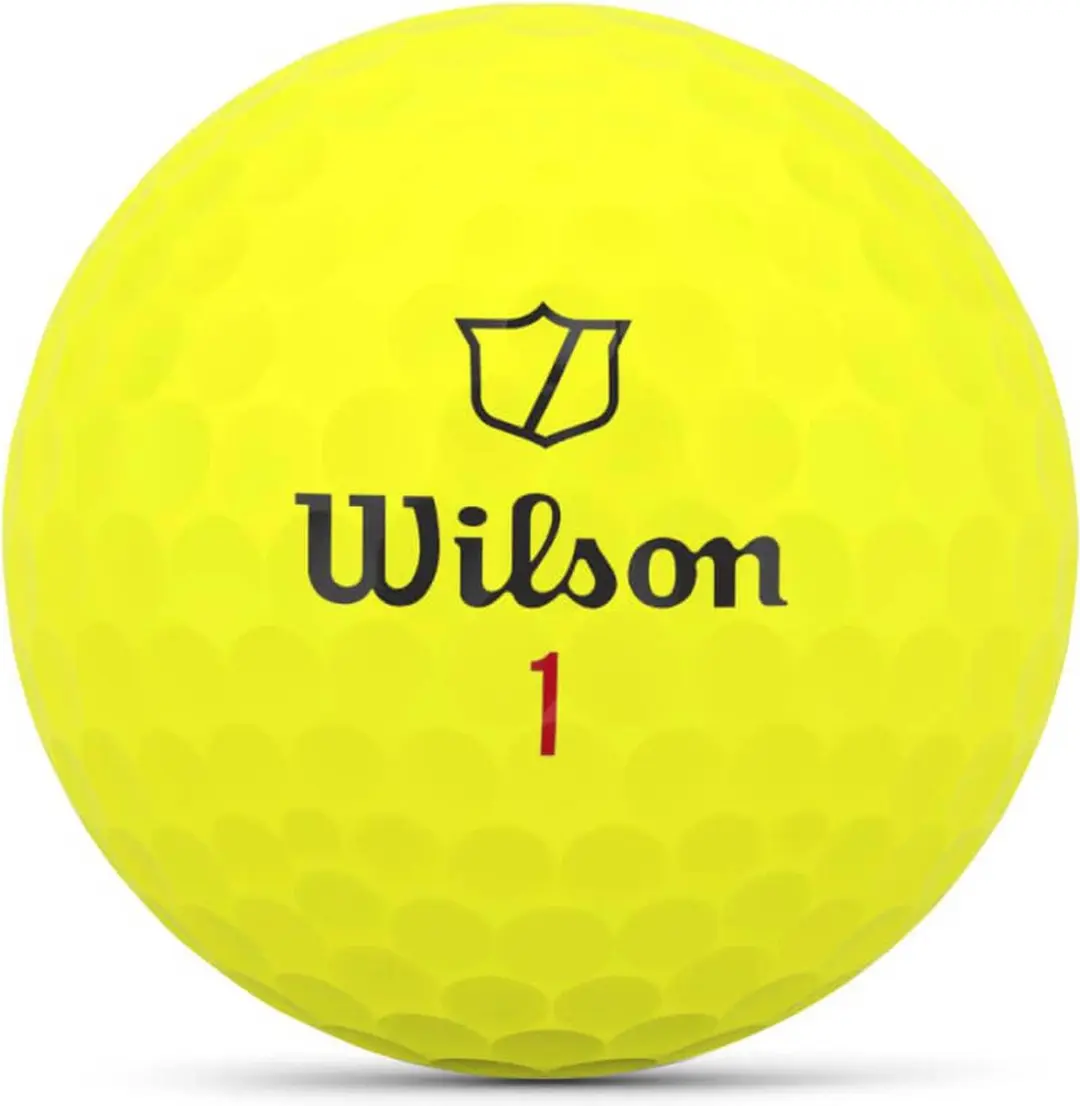 Wilson Staff Model X Golfballen Geel - 12 Stuks