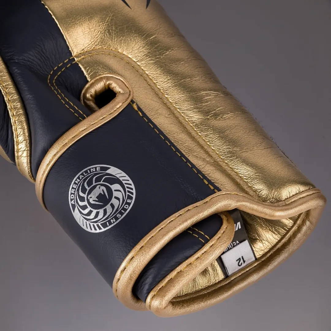 Venum Giant 3.0 Bokshandschoenen 10 OZ - Marineblauw/Goud/Zilver