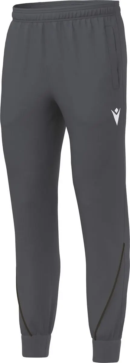 Macron Heracles Polyesterbroek Kinderen 11-12Y - Antraciet