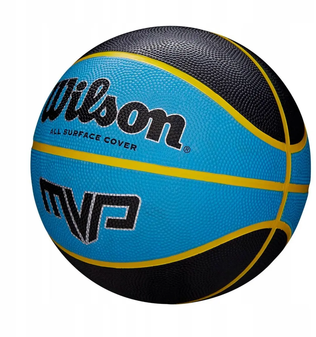 Wilson MVP 295 Basketbal Maat 5 - Blauw/Zwart