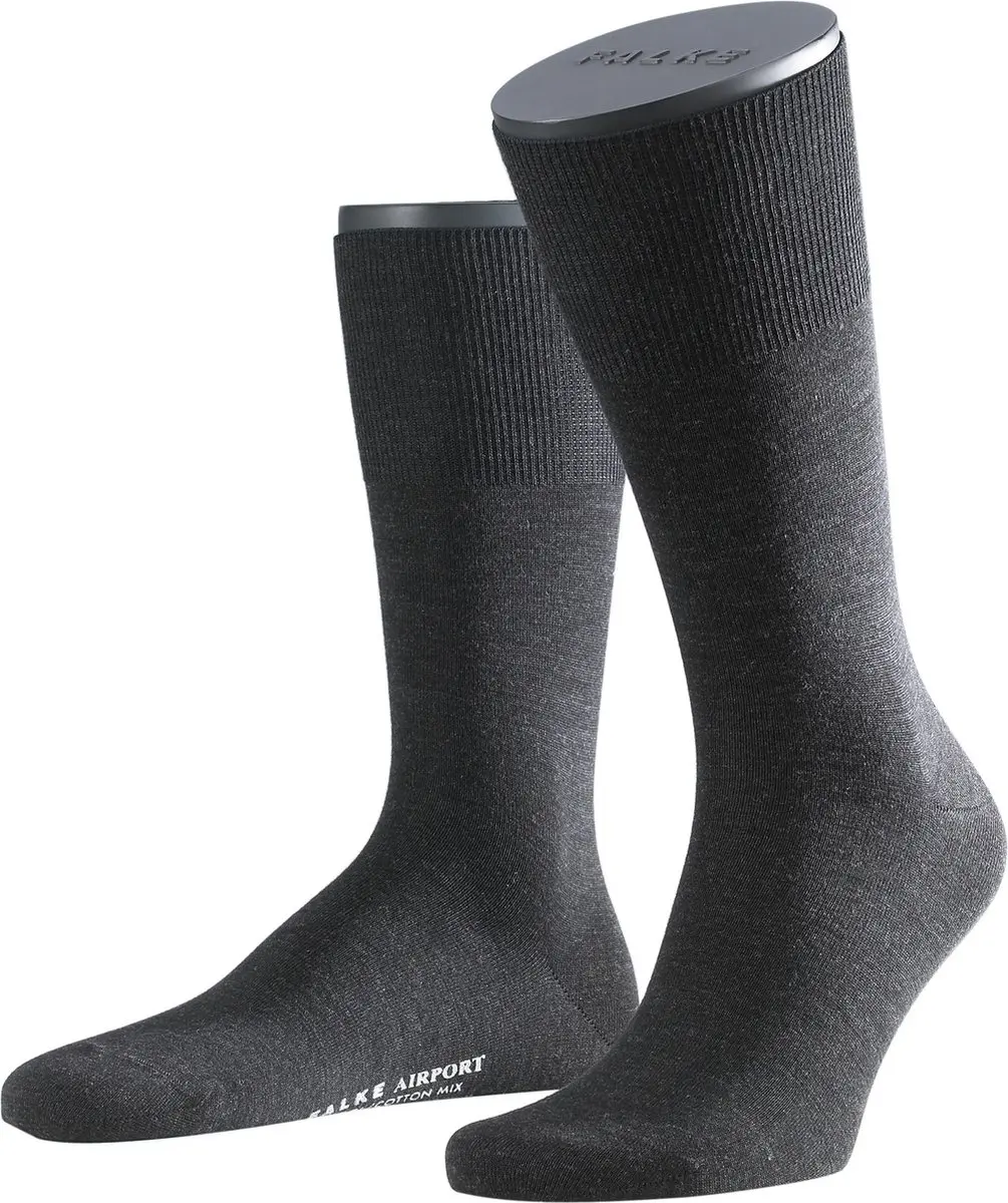 Falke Cool 24/7 Herensokken 47-48 - Antracietgrijs - afbeelding 6 van 6