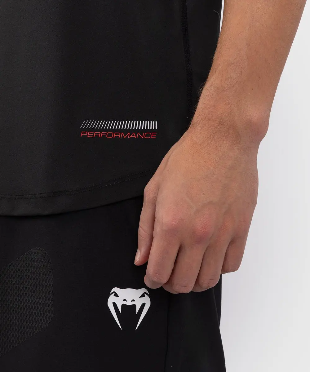 Venum Tactical XT Dry Tech Trainingsshirt - XL - Zwart/Vuurrood