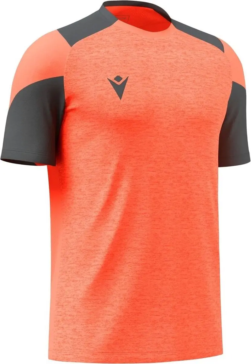 Macron Glory Golem Shirt Heren - Coral Fluor/Antraciet 5XL