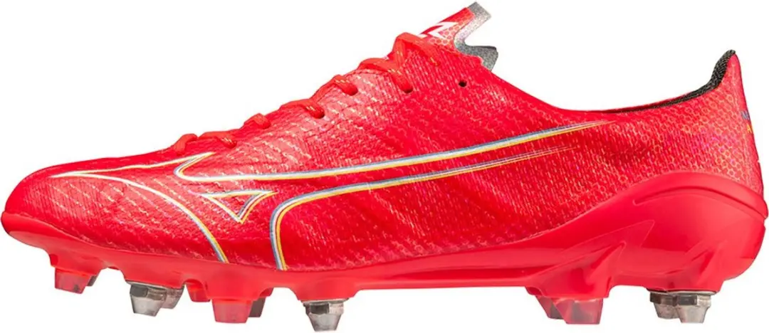 Mizuno Alpha Japan Mix Voetbalschoenen SG - 42.5 - Fiery Coral