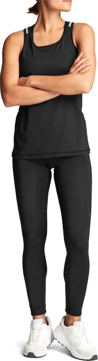 Björn Borg Elastic Tank Sportshirt - Vrouwen M - Zwart