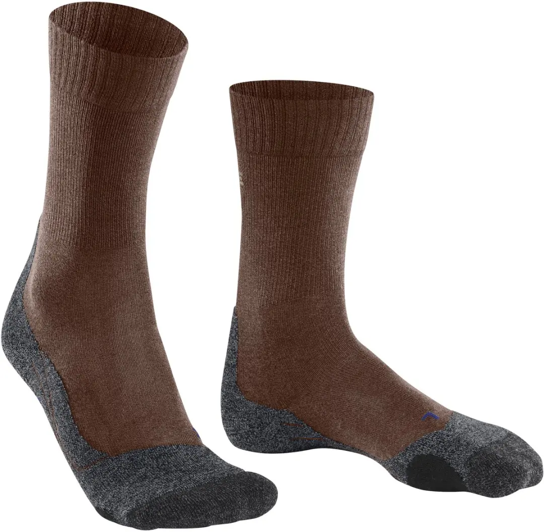 Falke TK2 Cool Trekking Sokken Dames 41/42 - Bruin/Grijs