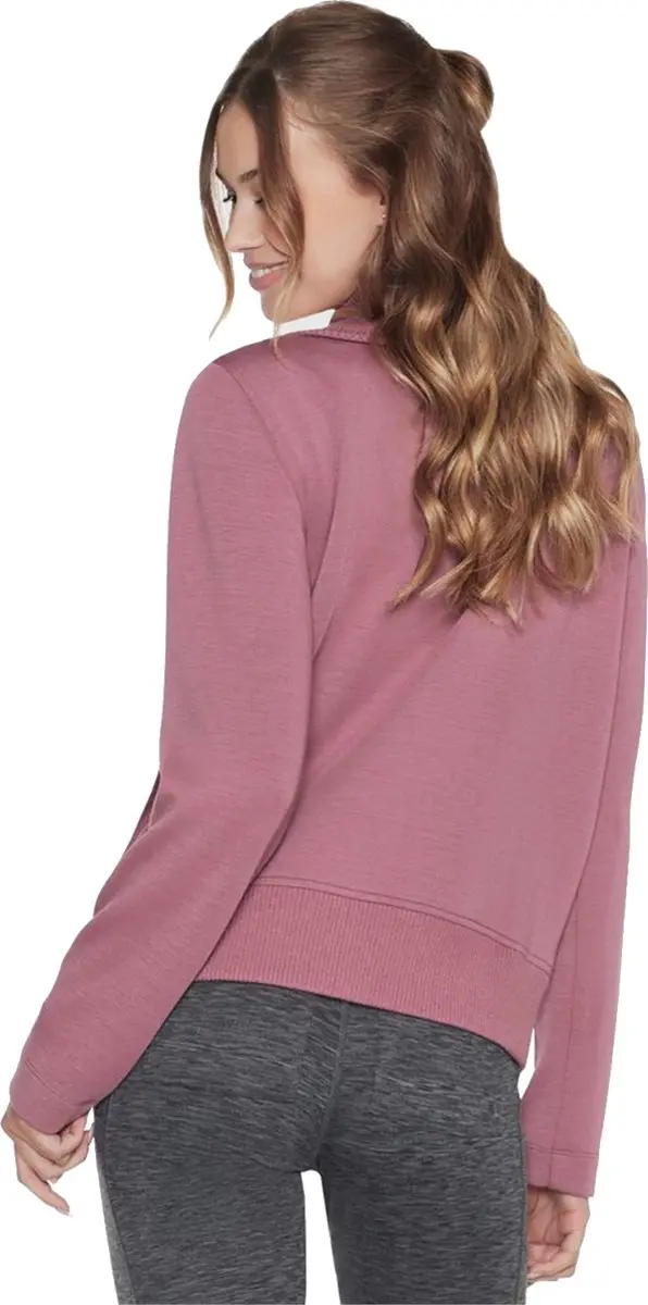 Skechers Skechcloud Jacket WJA288-DKMV Sweatshirt - L - Purper