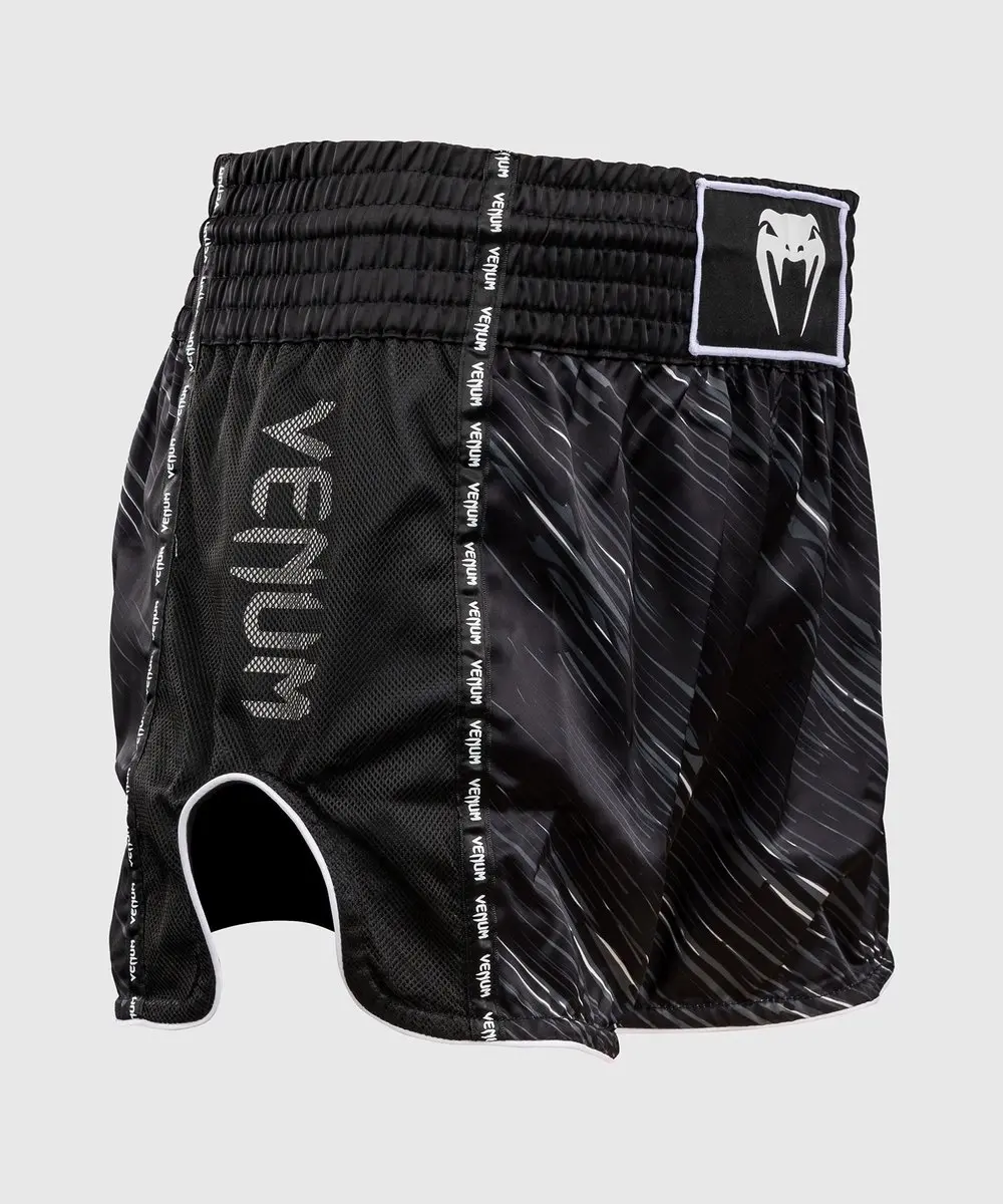 Venum Tectonic Rapid Muay Thai Shorts XS - Zwart/Grijs/Wit