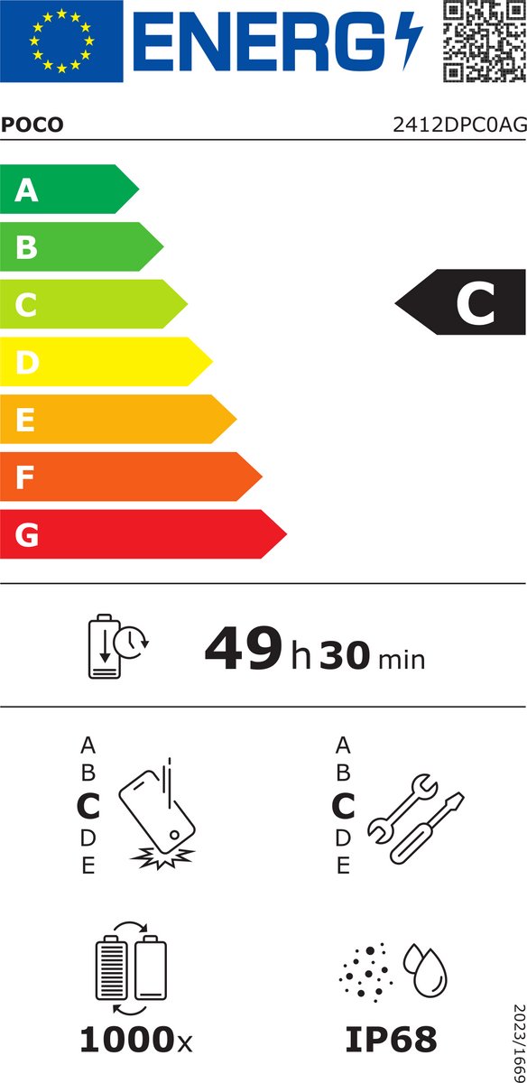 Xiaomi POCO X7 Pro - 5G - 12GB/256GB - Zwart