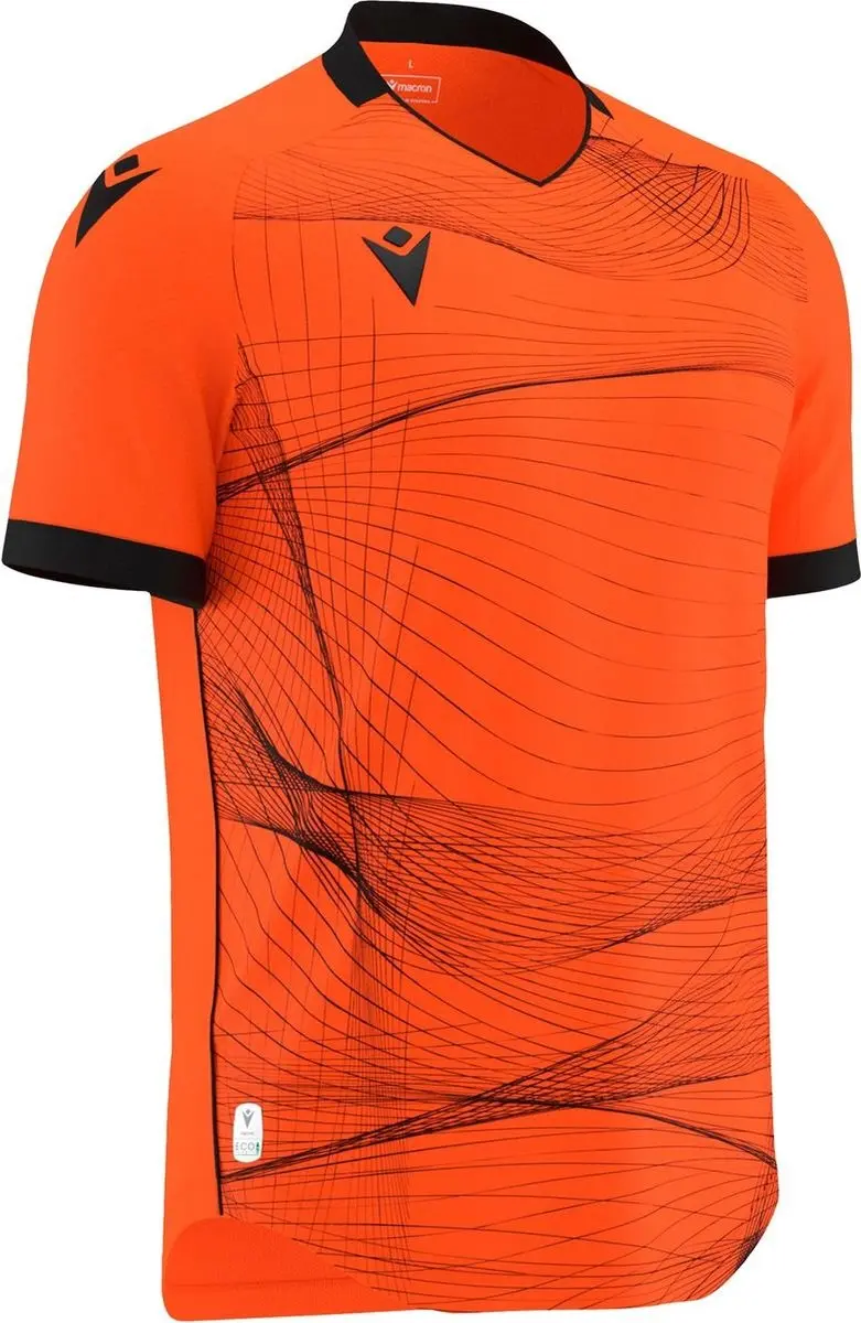 Macron Wyvern Eco Shirt Heren - 3XL - Oranje/Zwart