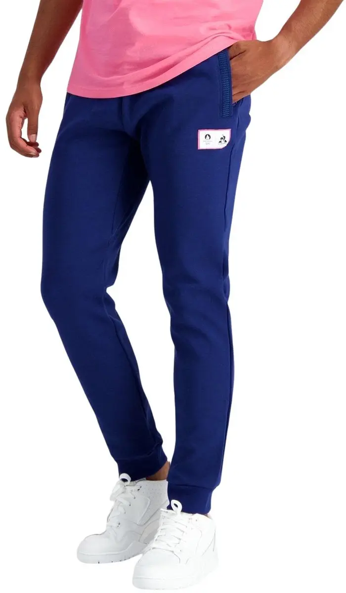 Le Coq Sportif Essentials Paris 2024 Joggingbroek L - Blauw