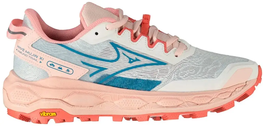 Mizuno Wave Mujin 11 Trailschoenen - 38.5 - Wit