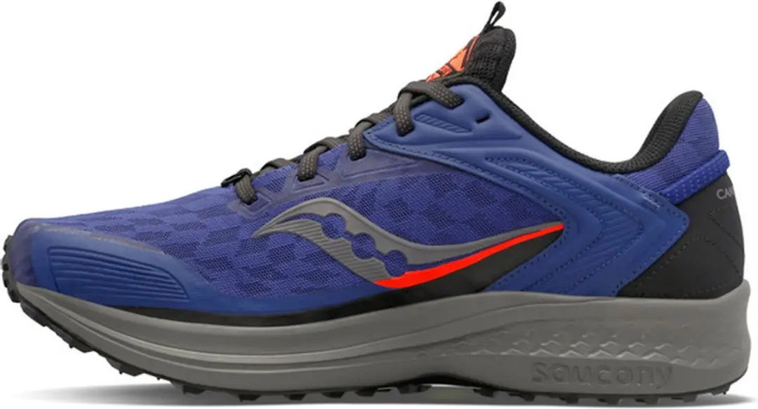Saucony Canyon TR2 Heren Sportschoenen - Trail - Blauw/wit/rood