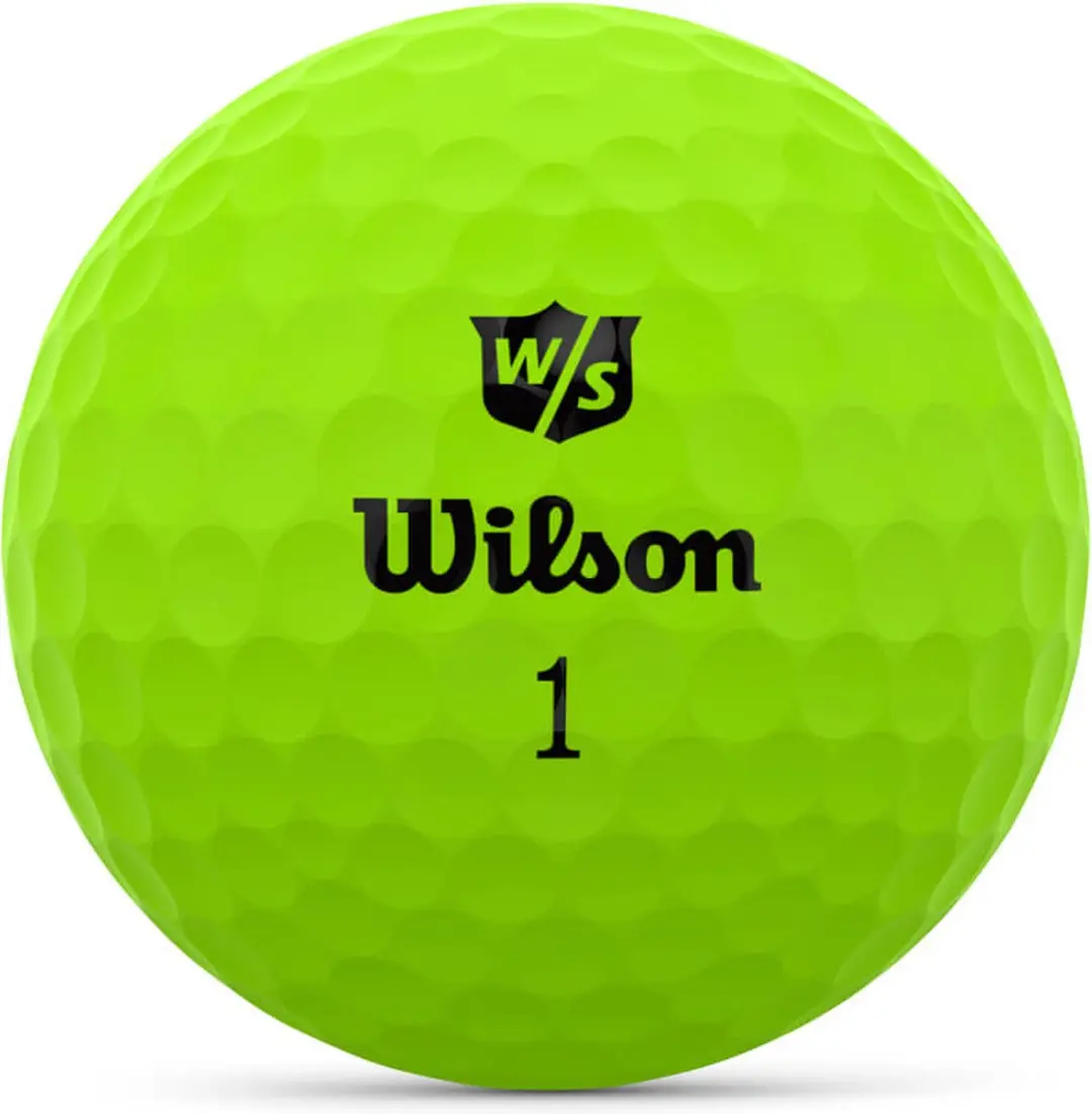 Wilson Staff DUO Soft+ Optix Golfballen - 12 Stuks - Mat Groen