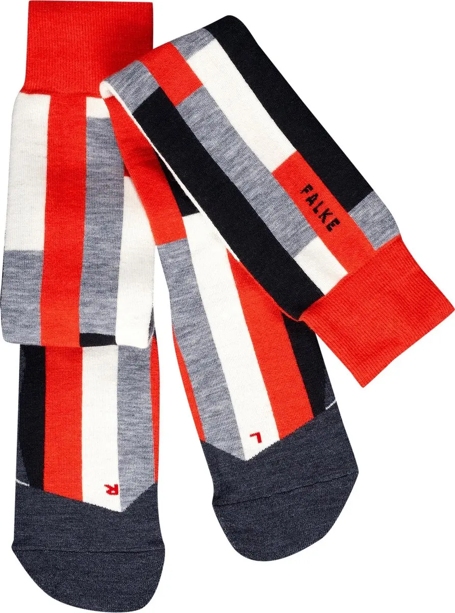 Falke SK4 Brick Dames Skikousen 41-42 - Samba Orange