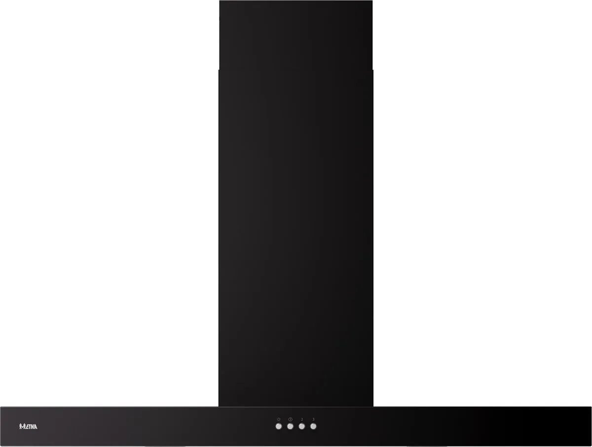 Etna AB290ZT Blokmodel Schouwkap 90cm - Zwart - 620 m³/u