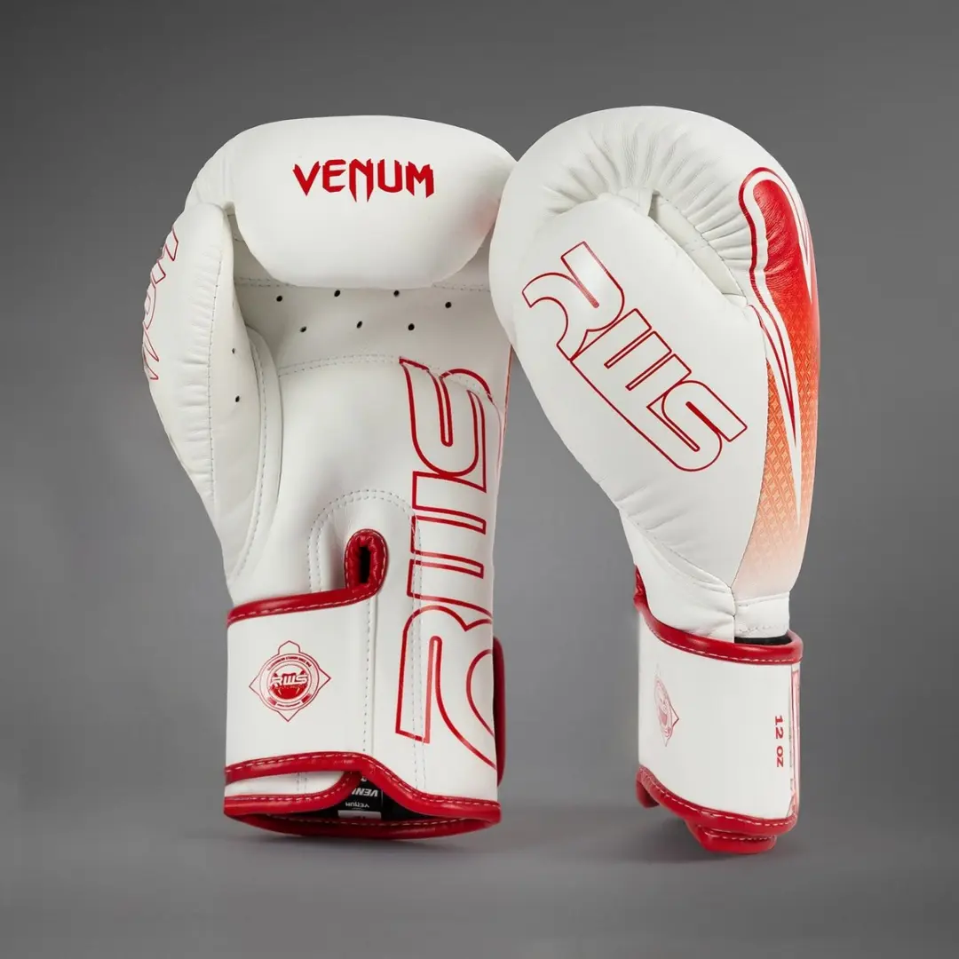 Venum x RWS 2.0 Muay Thai Bokshandschoenen 8 OZ - Wit Rood