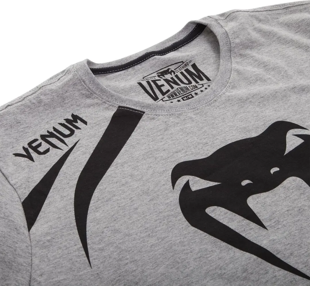 Venum Training T-Shirt Katoen - Grijs S