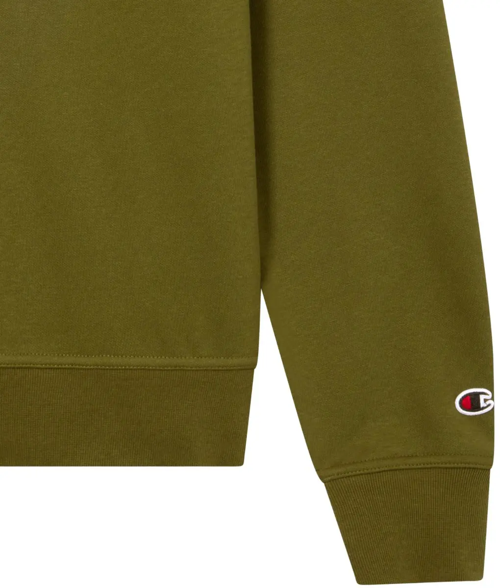 Champion Crewneck Sweatshirt Heren - Olijfgroen M
