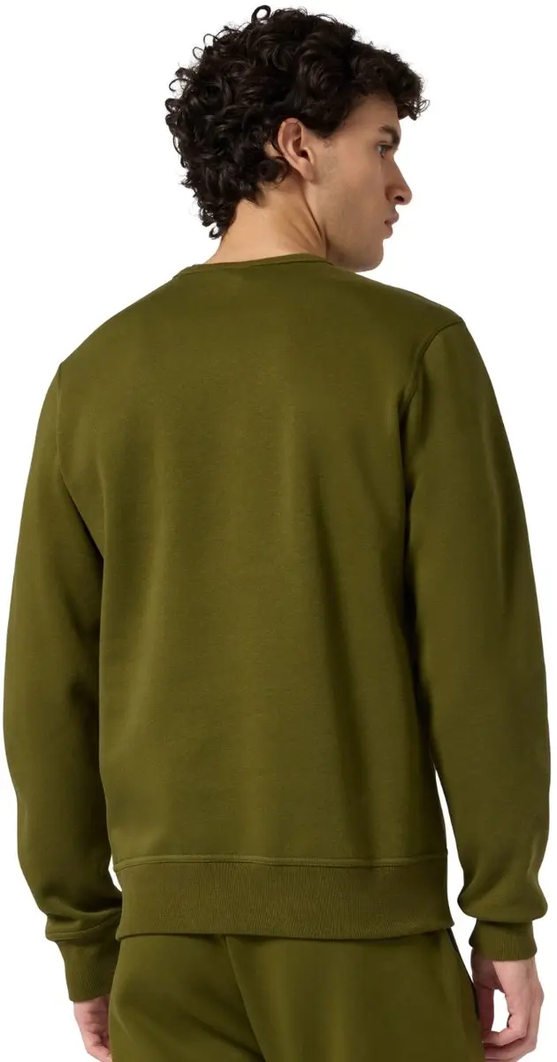 Champion Crewneck Sweatshirt Heren - Olijfgroen M