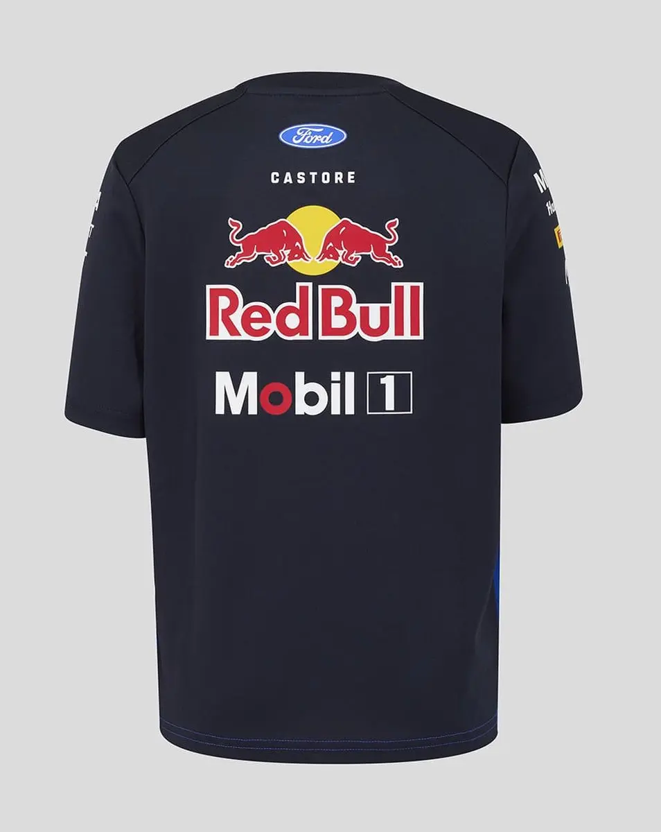 Castore Oracle Red Bull Racing Teamline Shirt 2026 - JM 140/146 - Blauw